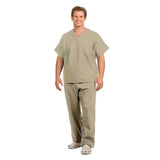 Fashion Seal Shirt Scrub Fashion Seal 78748 Unisex X-Small Tan Each - 78748-XS