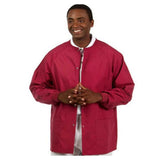Fashion Seal Jacket Warm-Up Unisex Cranberry Small Each - 6723-S