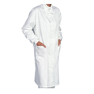 Fashion Seal Lab Coat Protective Poly Fashion Shield Unsx Wht Sm Each - 450-S