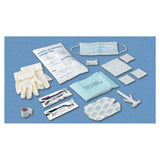 Busse Hospital Disposable Tray Dressing Change Central Line W/ Glv/Isprpl Alc Swbstk Strl 50/Ca - 837