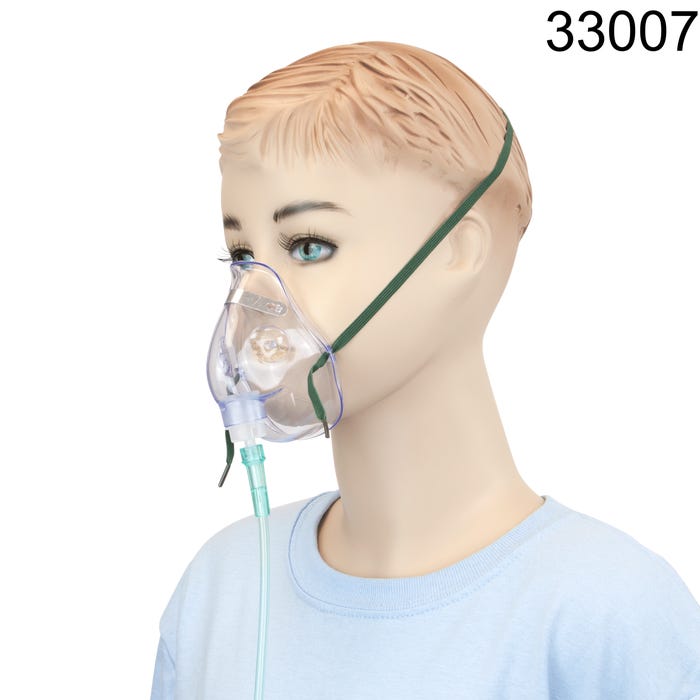 Dynarex Oxygen Masks - Medium-Concentration case of 50