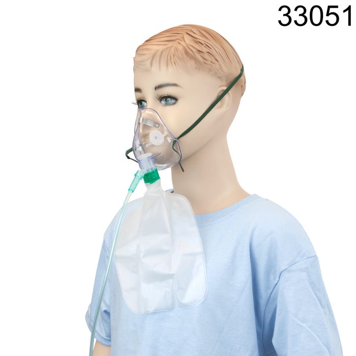 Dynarex Non-Rebreather & 3-In-1 Oxygen Masks case of 50