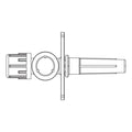 Baxter Healthcare Pin Dispensing Chemo-Aide .2um Siliconized Spike Female Luer Lock Adapter 50/Ca - 2N9106