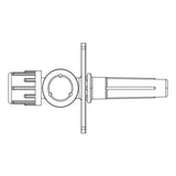 Baxter Healthcare Pin Dispensing Chemo-Aide .2um Siliconized Spike Female Luer Lock Adapter 50/Ca - 2N9106