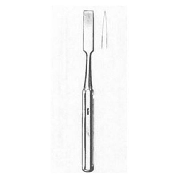 Miltex Osteotome Hibbs 9" Straight 1/4" Tip Stainless Steel Reusable Each - Integra Miltex - 27-438