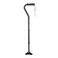 Drive Medical Airgo Comfort-Plus Cane with MiniQuad Ultra-stable Tip