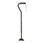 Drive Medical Airgo Comfort-Plus Cane with MiniQuad Ultra-stable Tip