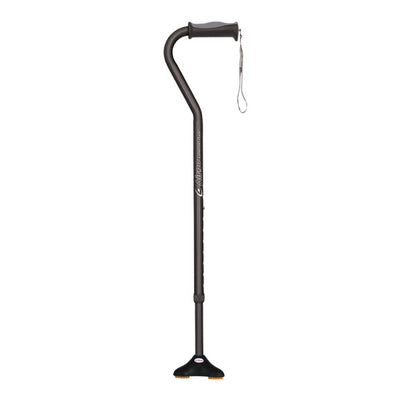 Drive Medical Airgo Comfort-Plus Cane with MiniQuad Ultra-stable Tip
