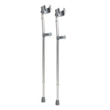 Drive Medical Steel Forearm Crutches - 10403