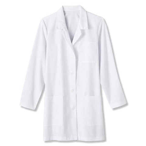 META By White Swan Lab Coat 65% Polyester / 35% Cotton META Fundamentals Womens White XS 33" Each - 15000-011-XS