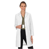 META By White Swan Lab Coat 65% Polyester / 35% Cotton META Fundamentals Womens White XS 37" Each - 15113-011-XS