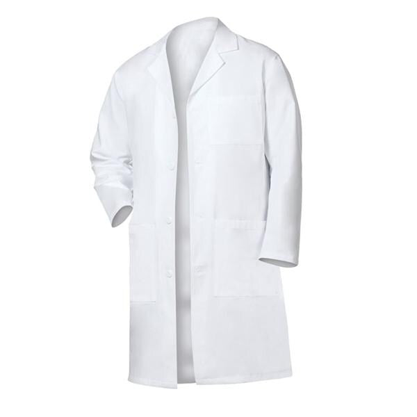 Fashion Seal Lab Coat 65% Polyester / 35% Cotton Unisex White 3X Large 41 in Each - 3495-3XL