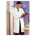 Fashion Seal Lab Coat Knee Length 65% Polyester / 35% Cotton Mens White Size 36 41 in Each - 482-36