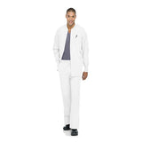 Landau Uniforms Inc. Jacket Warm-Up White 5 Pockets Each - 7551-WWVC-SM
