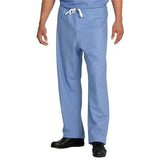 Fashion Seal Pant Scrub 65% Polyester / 35% Cotton Unisex Black Small Reversible 1 Pocket Each - 7030-S