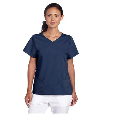 Urbane (TM) Shirt Scrub Urbane 9577 Sophie Crossover Womens 2X Large Navy Each - 9577-BNAH-2X
