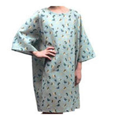 Fashion Seal Gown Patient Polyester Woven Cotton Flame Out Large Unisex Frog-e Green Ped Each - 5503-L