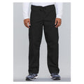Cherokee Workwear Pant Scrub Cherokee 4100 Unisex 2X Small Black Each - 4100-BLKW2XS