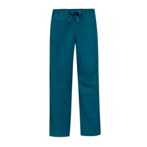 Cherokee Workwear Pant Scrub Cherokee 4100 Unisex 4X Large Caribbean Blue Each - 4100-CARW-4X