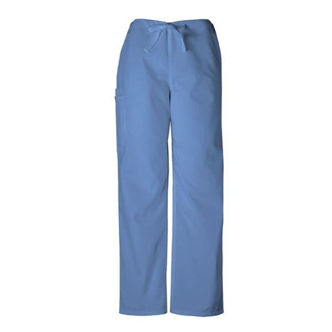 Cherokee Workwear Pant Scrub Cherokee 4100 Unisex Large Ceil Blue Each - 4100-CIEW-L