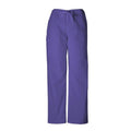 Cherokee Workwear Pant Scrub Cherokee 4100 Unisex Large Grape Each - 4100-GRPW-L