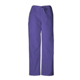 Cherokee Workwear Pant Scrub Cherokee 4100 Unisex 3X Large Grape Each - 4100-GRPW-3X