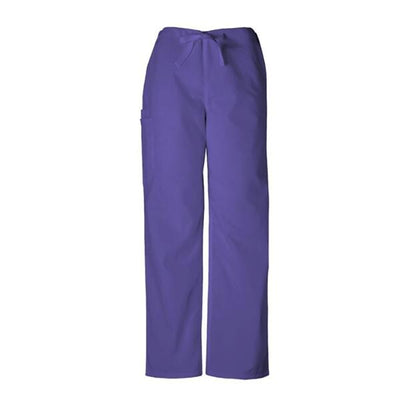 Cherokee Workwear Pant Scrub Cherokee 4100 Unisex 2X Small Grape Each - 4100-GRPW2XS