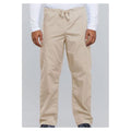 Cherokee Workwear Pant Scrub Cherokee 4100 Unisex Medium Khaki Each - 4100-KAKW-M