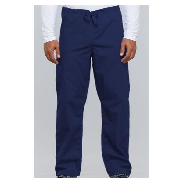 Cherokee Workwear Pant Scrub Cherokee 4100 Unisex Medium Navy Each - 4100-NAVW-M