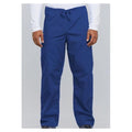 Cherokee Workwear Pant Scrub Cherokee 4100 Unisex 4X Large Royal Blue Each - 4100-ROYW-4X