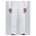 Cherokee Workwear Pant Scrub Cherokee 4100 Unisex 2X Large White Each - 4100-WHTW-2X