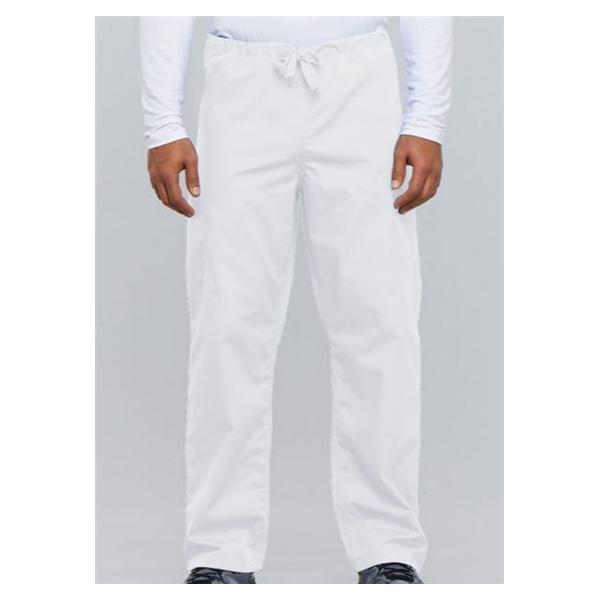 Cherokee Workwear Pant Scrub Cherokee 4100 Unisex 2X Large White Each - 4100-WHTW-2X