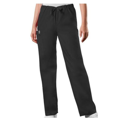Cherokee Workwear Pant Scrub Cherokee 4100 Unisex 2X Large Short Black Each - 4100S-BLKW2X