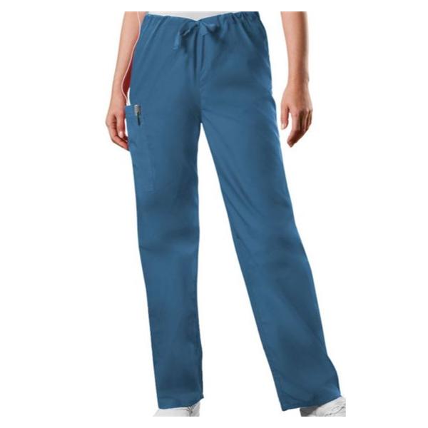 Cherokee Workwear Pant Scrub Cherokee 4100 Unisex X-Small Short Caribbean Blue Each - 4100S-CARWXS