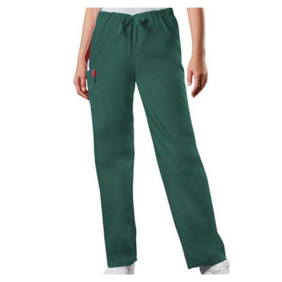 Cherokee Workwear Pant Scrub 4100 Unisex Medium Tall Hunter Each - 4100T-HUNW-M