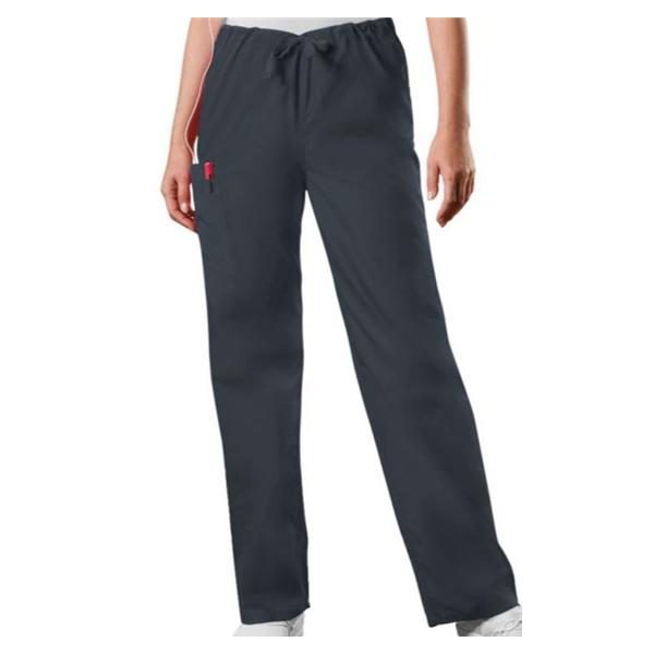 Cherokee Workwear Pant Scrub 4100 Unisex Medium Tall Pewter Each - 4100T-PWTW-M