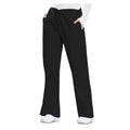 Cherokee Workwear Scrub Pant 4101 Womens X-Small Black Each - 4101-BLKW-XS