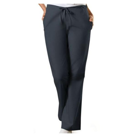 Cherokee Workwear Scrub Pant 4101 Womens 2X Large Pewter Each - 4101-PWTW-2X