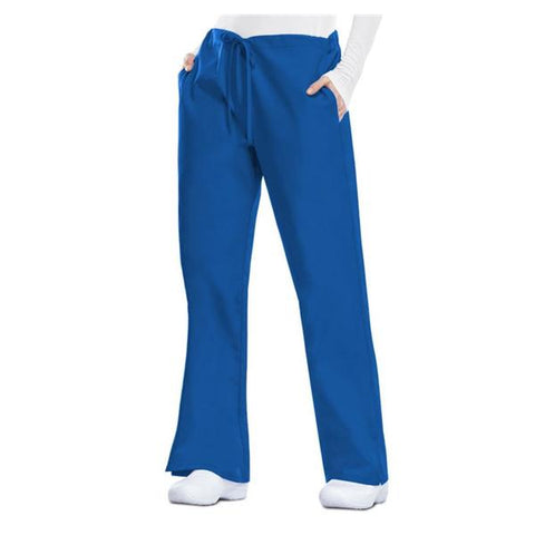Cherokee Workwear Scrub Pant 4101 Womens X-Small Royal Blue Each - 4101-ROYW-XS