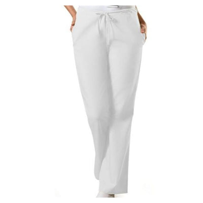 Cherokee Workwear Scrub Pant 4101 Womens Small White Each - 4101-WHTW-S