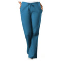 Cherokee Workwear Scrub Pant 4101 Womens X-Small Petite Caribbean Blue Each - 4101P-CARWXS