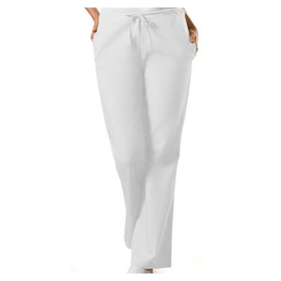 Cherokee Workwear Scrub Pant 4101 Womens 2X Large Petite White Each - 4101P-WHTW2X