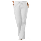 Cherokee Workwear Scrub Pant 4101 Womens 2X Large Tall White Each - 4101T-WHTW2X