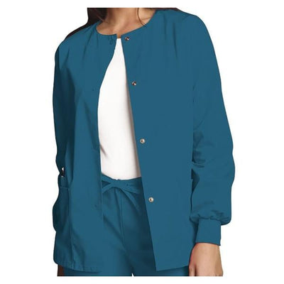 Cherokee Workwear Jacket Warm-Up Caribbean Large Each - 4350-CARW-L