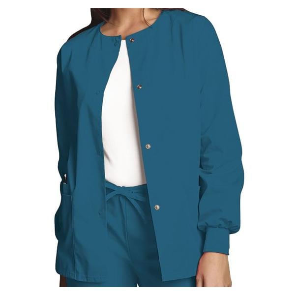 Cherokee Workwear Jacket Warm-Up Caribbean Large Each - 4350-CARW-L