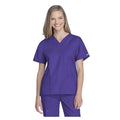 Cherokee Workwear Shirt Scrub Cherokee 4700 Womens Small Grape Each - 4700-GRPW-S