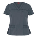 Dickies Shirt Scrub Dickies 817455 Womens Medium Pewter Each - 817455-PEWZ-M