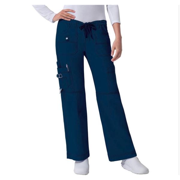 Dickies Scrub Pant Cargo Dickies 857455 Womens Large Navy Each - 857455-NVYZ-L