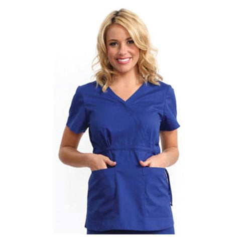 koi Design LLC Shirt Scrub 137 Katelyn Womens X-Large Galaxy Blue Each - 137-60-XL