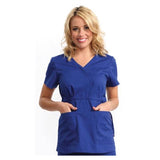 koi Design LLC Shirt Scrub 137 Katelyn Womens X-Small Galaxy Blue Each - 137-60-XS